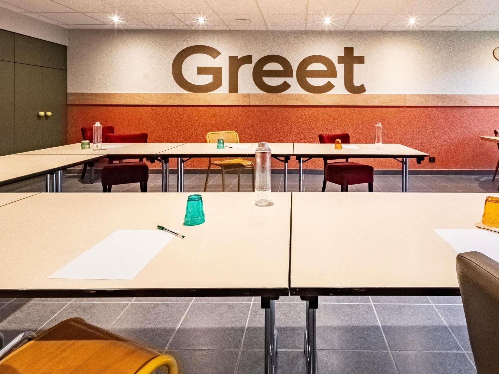 Greet Hotel Massieux Lyon Nord Dış mekan fotoğraf